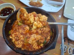 Authentic Korean Soft Tofu Stew at Hwasim Sundubu Jeonju